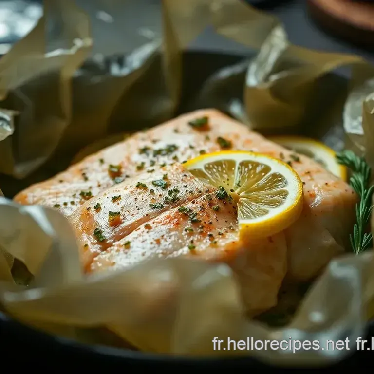 Recette Saumon en Papillote aux Herbes et Citron - Facile et Savoureux