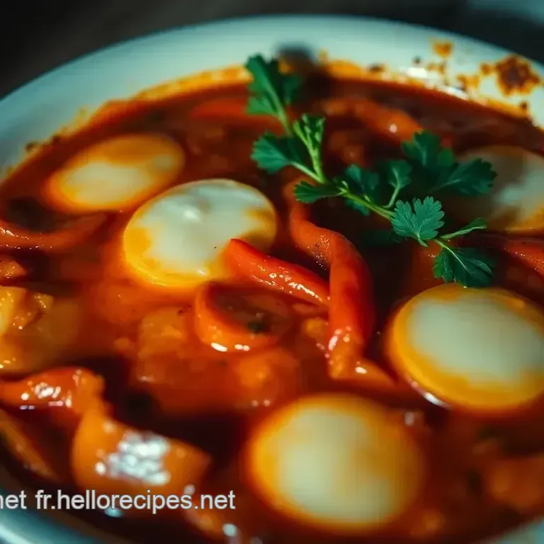 Shakshuka Facile Recette : Soleil dans votre assiette !