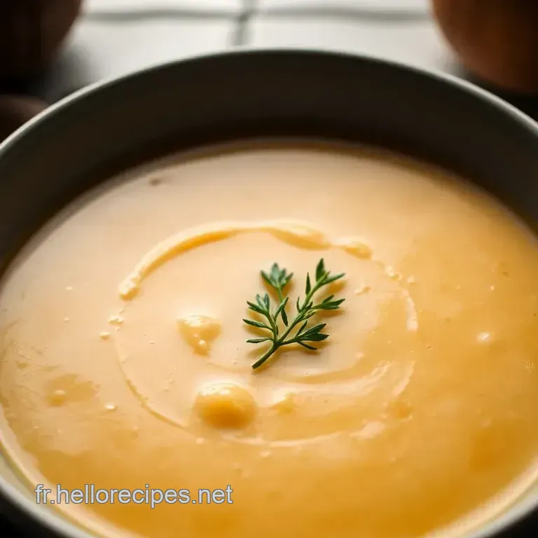 Soupe à l' Oignon Gratinee : La Classique Française presentation