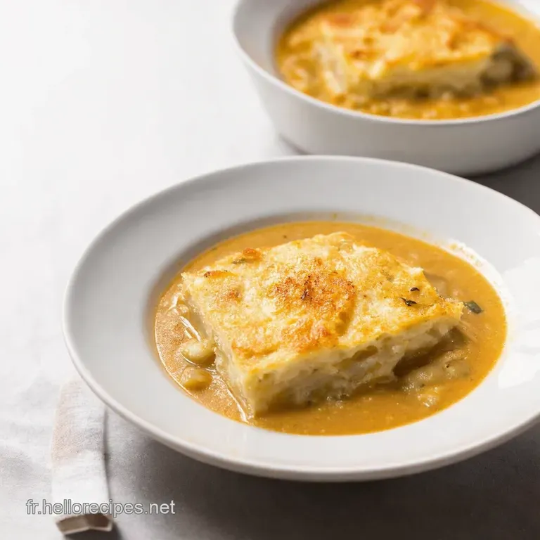 Soupe à lOignon Gratinée Mon Amour