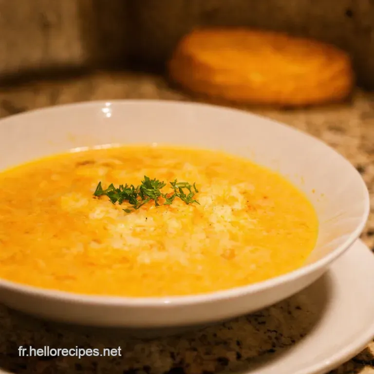 Soupe &Agrave; Loignon Gratin&eacute;e presentation
