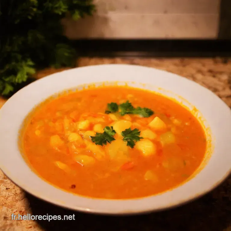 Soupe De L&eacute;gumes &Agrave; La Fran&ccedil;aise Un Jardin Dans Votre Bol presentation