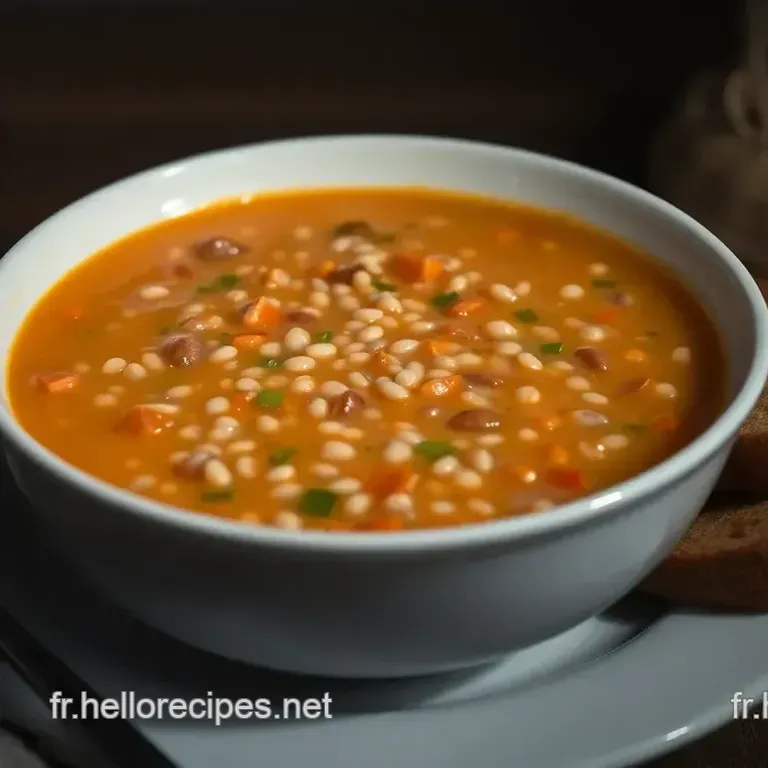 Soupe Réconfortante aux Lentilles Corail : Un Plat Facile et Savoureux