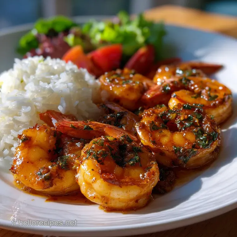 Recette Steak in Creamy Cajun Shrimp : Le D&icirc;ner Ultime presentation