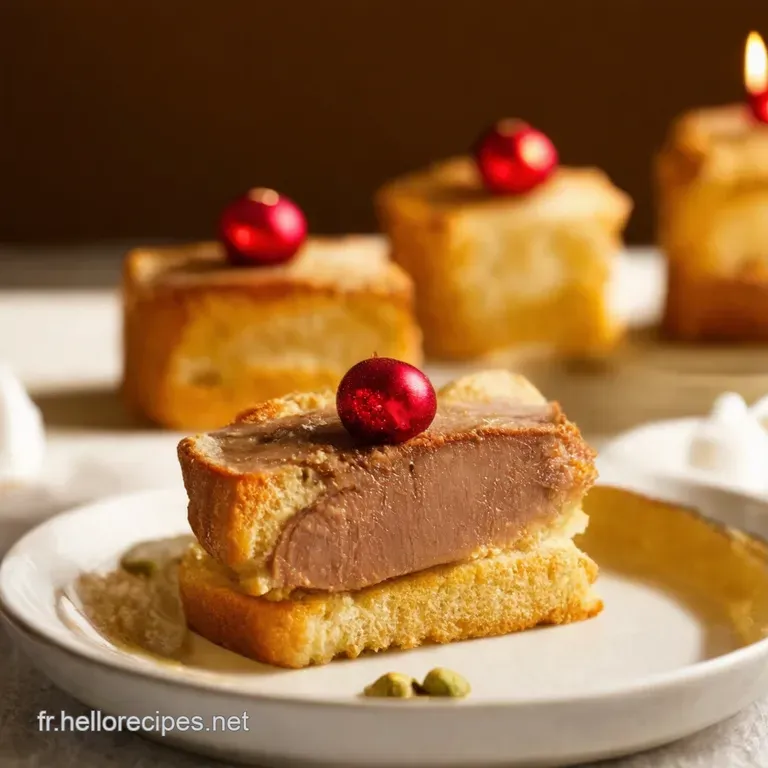 Apéro pour Noël Chic Sucettes Festives Foie Gras Pain dÉpices Sucettes Festives au Foie Gras et Pain dÉpices