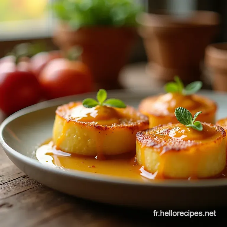 Symphonie De Pommes Caramel Et Sp&eacute;culoos Lentremets Gourmand presentation