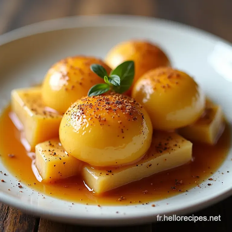 Symphonie de Pommes Caramel et Spéculoos LEntremets Gourmand