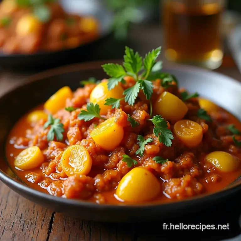 Tajine dHiver aux Topinambours Un Voyage ensoleillé au Coeur de lHiver