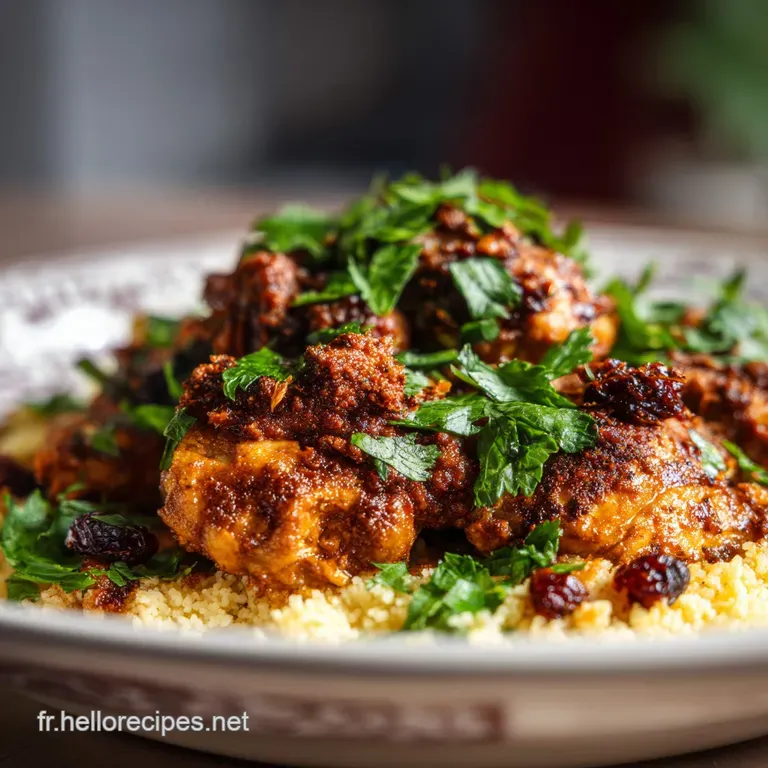 Tajine de Poulet aux &Eacute;pices Fondant