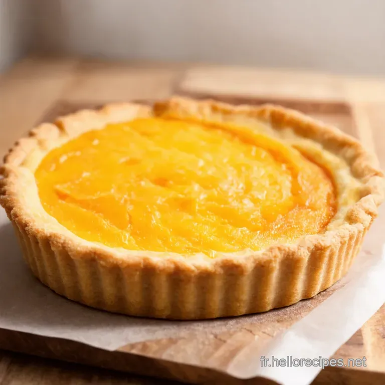 Tarte Abricot Amande a Taste of Provence presentation