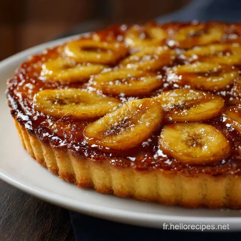 Tarte &Agrave; Lananas Caram&eacute;lis&eacute;e Au Rhum : La Recette Facile Et Gourmande presentation