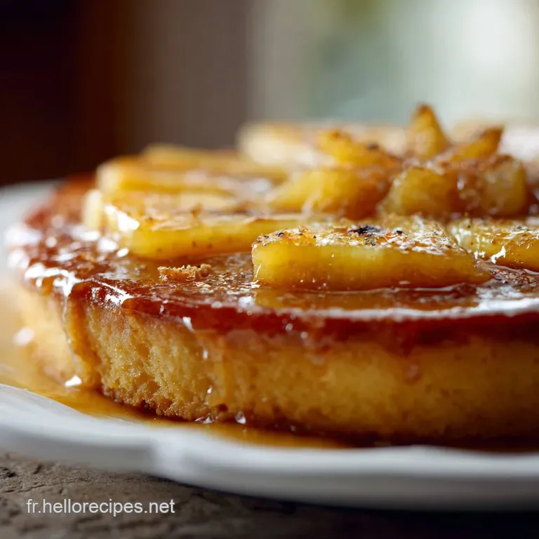Tarte &agrave; lananas caram&eacute;lis&eacute;e au rhum : La recette facile et gourmande