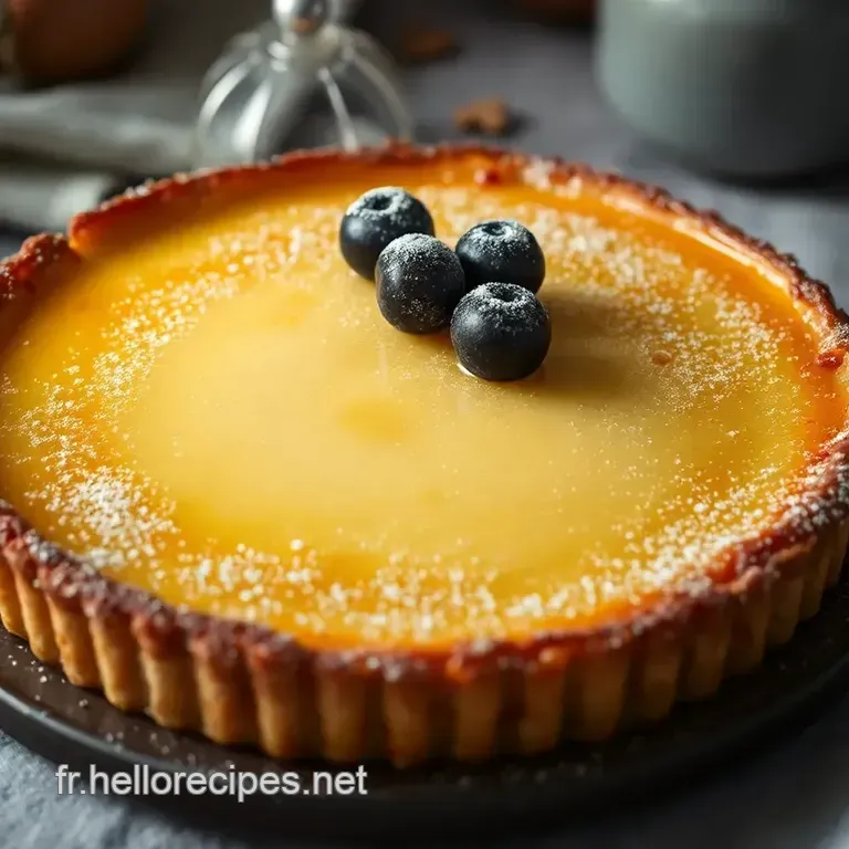 Tarte au Flan : la Douceur Crémeuse de la Tradition Française presentation