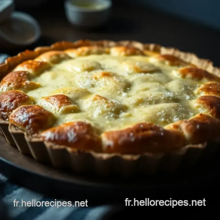 Tarte au Thon Façon Bistro presentation