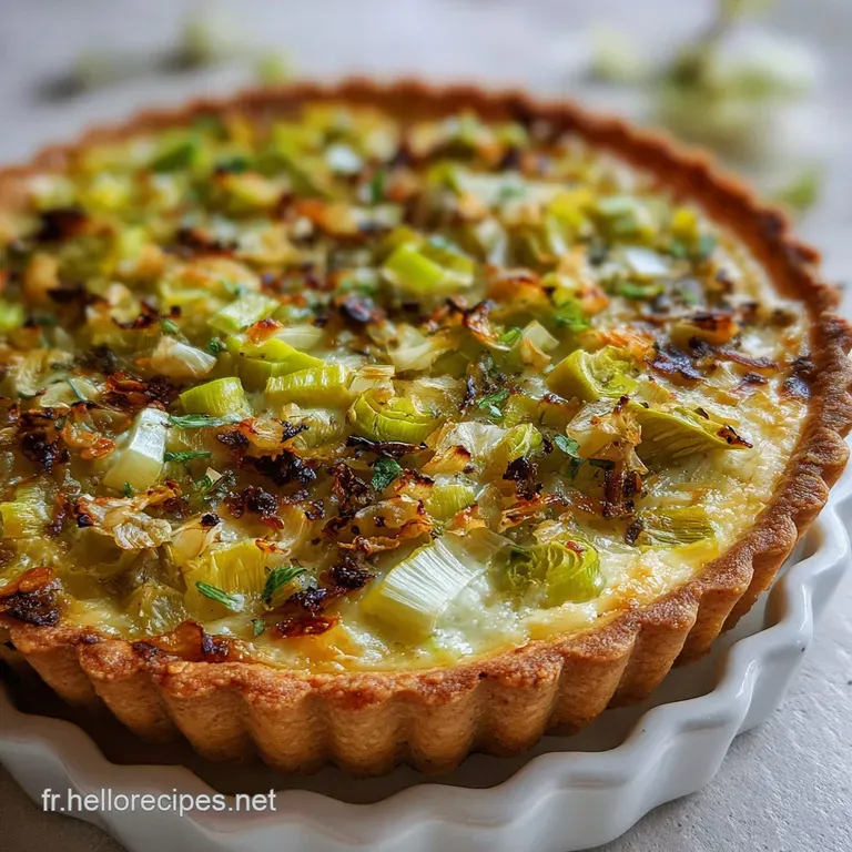 Recette Tarte Aux Poireaux Fondante