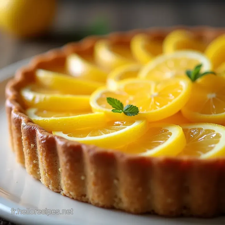 La Tarte au Citron Simple Recette Facile et Inratable