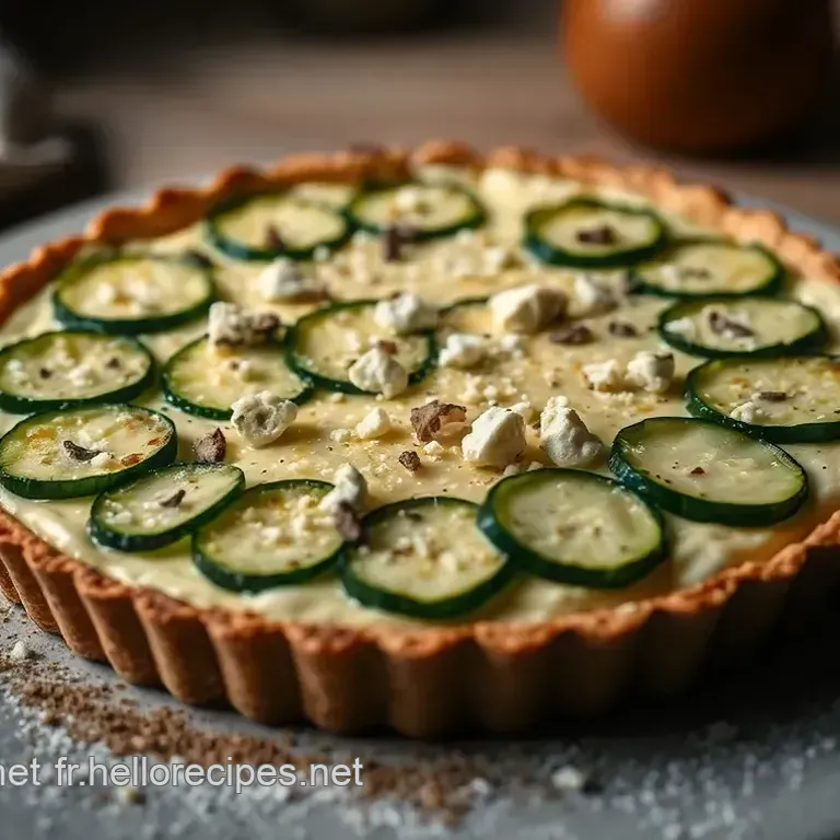 Tarte Courgette Chèvre: La Recette Parfaite pour Éblouir vos Invités