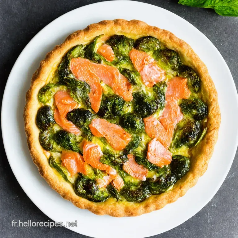 Tarte Épinards Saumon Facile Mon Secret Bien Gardé