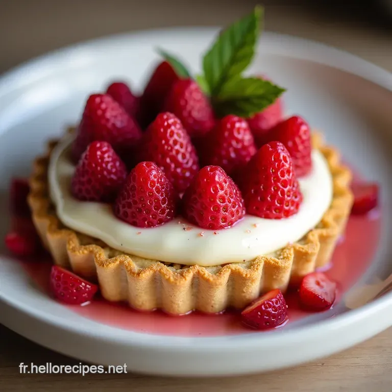 La Meilleure Tarte aux Fraises Pâte Sablée Maison