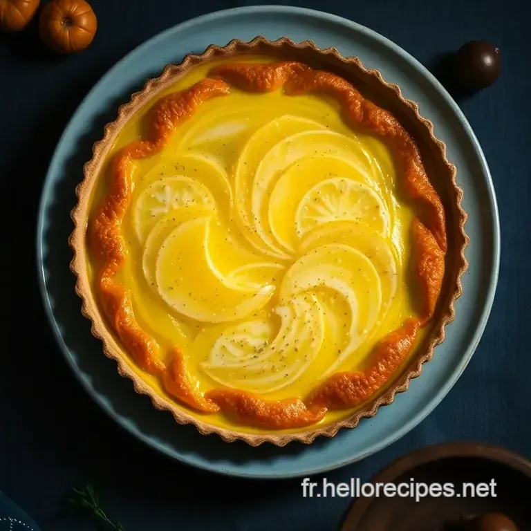 Tarte Soleil Provençale presentation