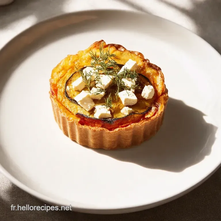 Tarte Tatin dAubergine Feta et Tomates Séchées Un Air de Provence