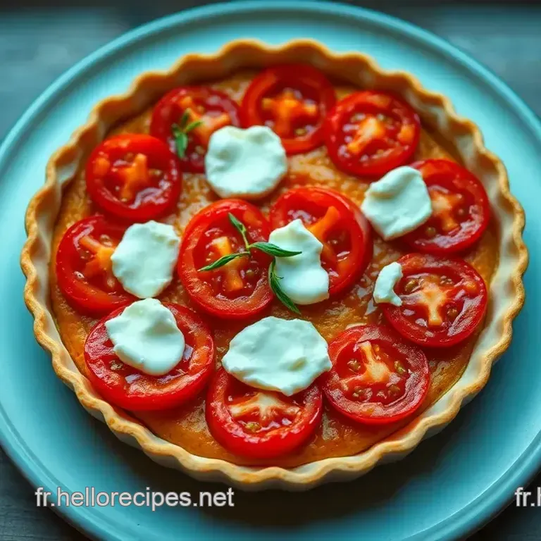 Tarte Tomate Feta Recette Recette: Ma Version Rustique et Facile!