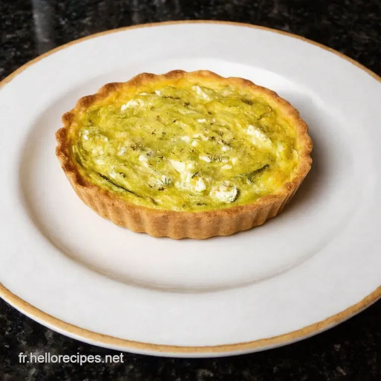 Tartelettes Estivales &Agrave; La Courgette Et Ch&egrave;vre Frais presentation