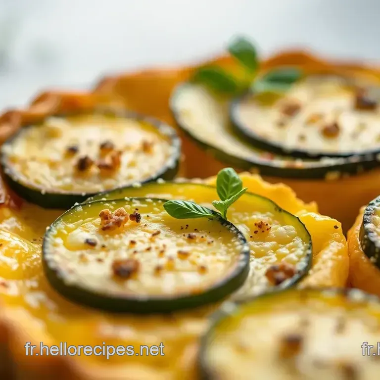 Tartelettes Mascarpone Courgette : Un délice salé facile!