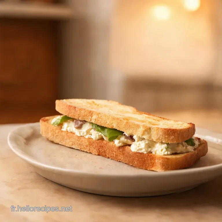 Tartines Gourmandes Au Thon Cr&egrave;me De Fromage Et Herbes Fra&icirc;ches presentation