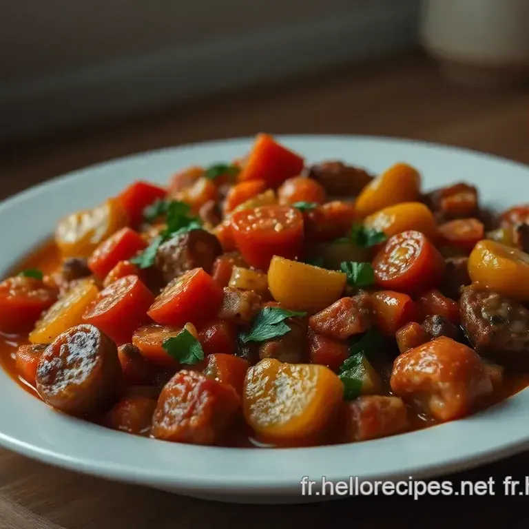 Recette de Tchoutchouka : Une Savoureuse Ratatouille Algérienne