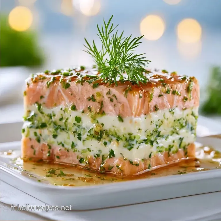 Terrine Courgettes Saumon au Fromage Frais