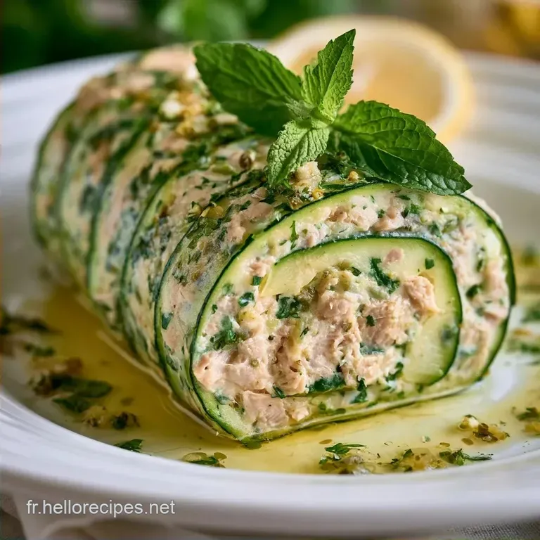 Terrine Courgettes Thon au Thym Frais