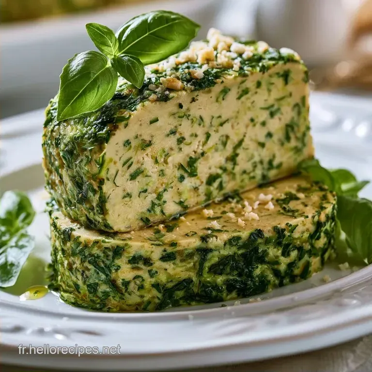 Terrine De Courgettes Au Basilic Et Parmesan