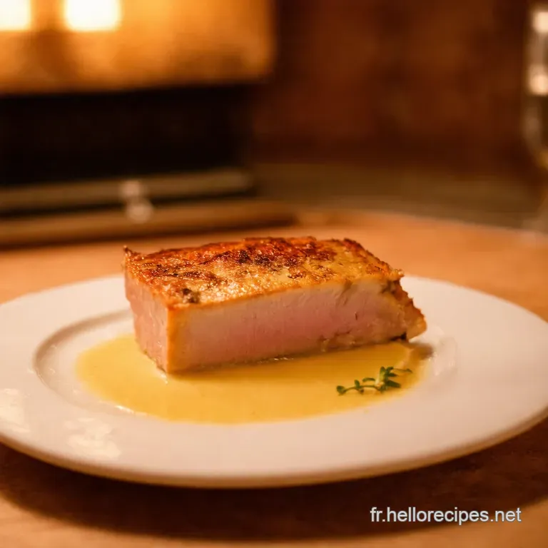 Terrine De Foie Gras Maison Un D&eacute;lice &Agrave; La Fran&ccedil;aise presentation