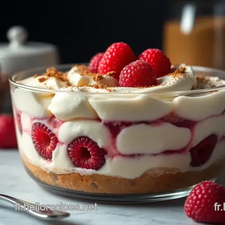 Tiramisu aux Framboises: Un Délice Fruité et Simple à Réaliser