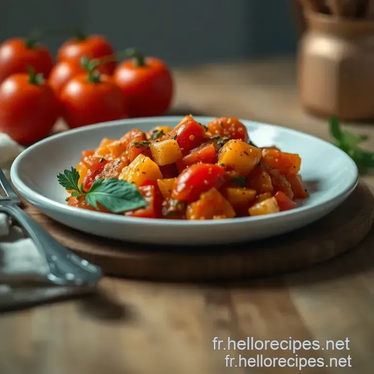 Tomate Concassée : La Base du Bon Goût presentation
