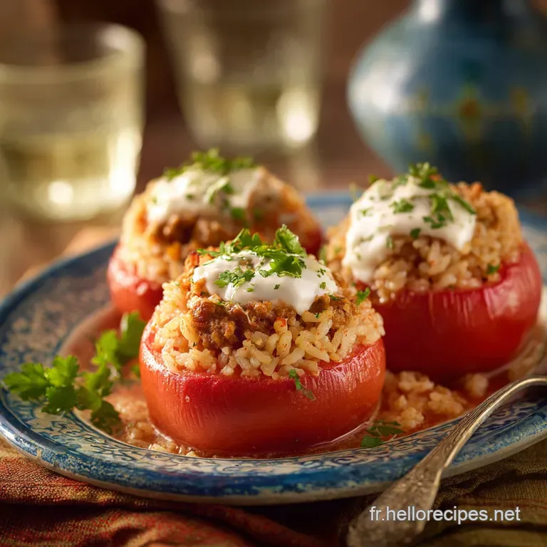Tomates Farcies &Agrave; La Proven&ccedil;ale : La Recette Traditionnelle Avec Riz Parfum&eacute; presentation