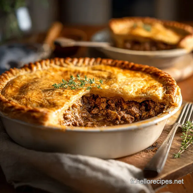 Tourti&egrave;re Canadienne Classique : La Recette Familiale Qui R&eacute;chauffe L&acirc;me presentation