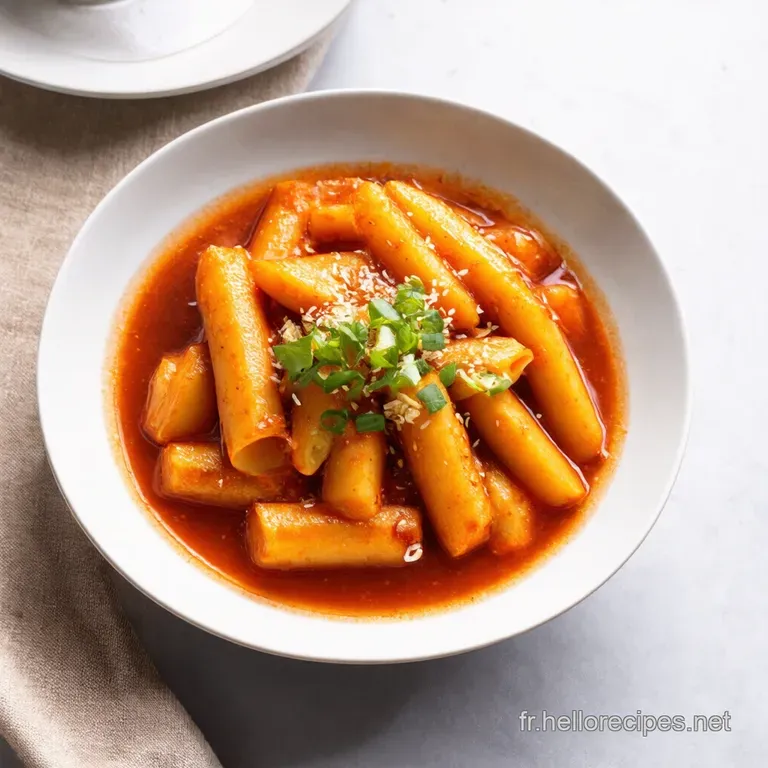 Tteokbokki Explosif Un Voyage Cor&eacute;en en Bouch&eacute;es
