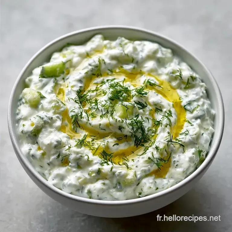 Tzatziki &agrave; L Aneth: Version Traditionnelle