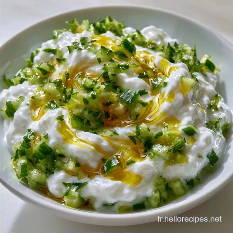 Tzatziki All&eacute;g&eacute; pour R&eacute;gime: Fra&icirc;cheur Grecque