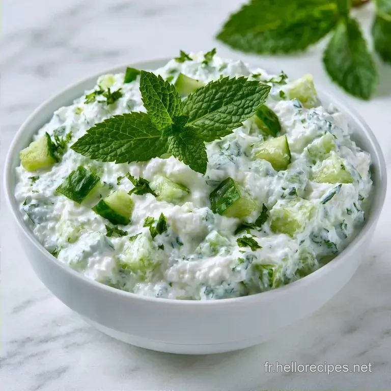Tzatziki Au Skyr Au Citron Frais