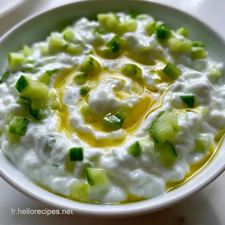 Tzatziki au Thermomix Facile au Yaourt Grec