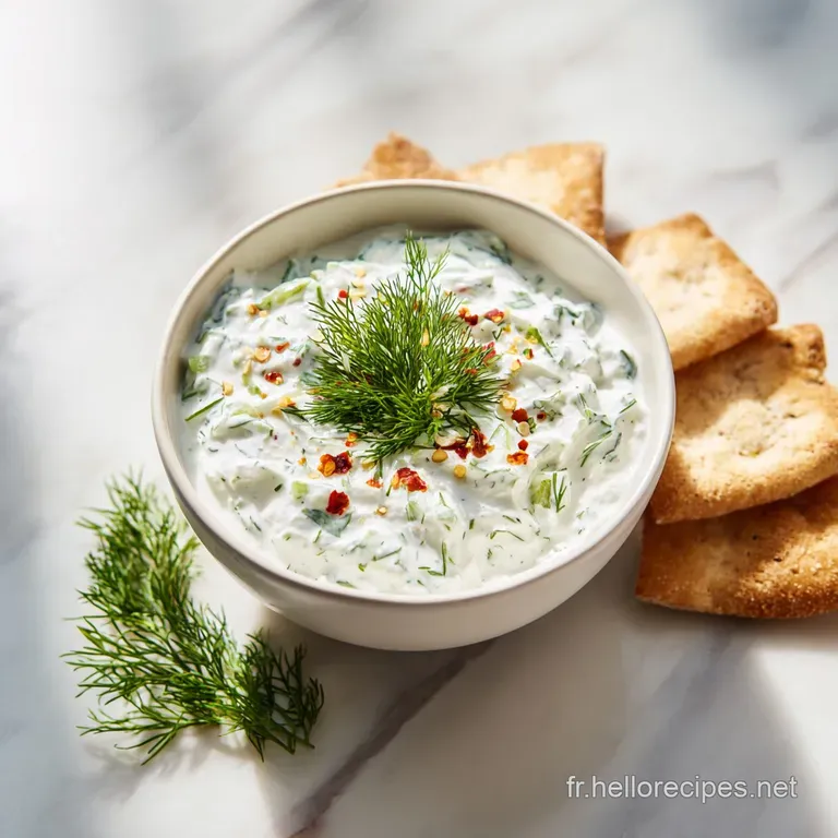 Tzatziki Frais : Recette Authentique