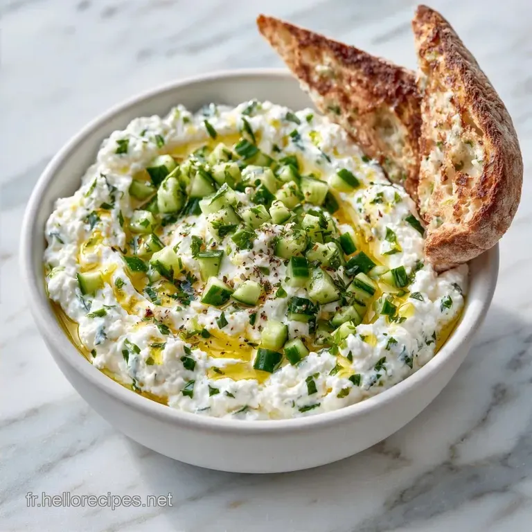 Tzatziki Fromage Ch&egrave;vre au Concombre Frais