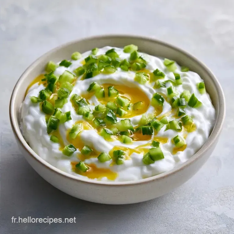 Tzatziki Grec Authentique au Concombre