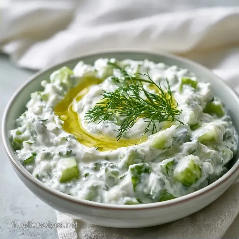 Tzatziki Maison : Recette Traditionnelle