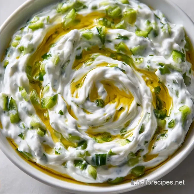 Tzatziki Sans Produit Laitier au Soja