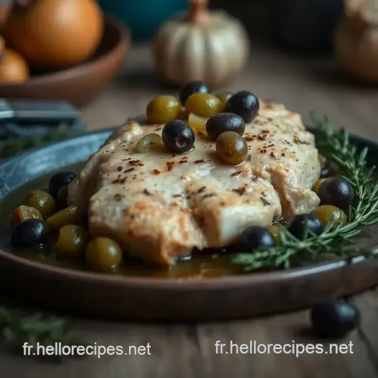 Veau Corse aux Olives : Un Délice Méditerranéen presentation