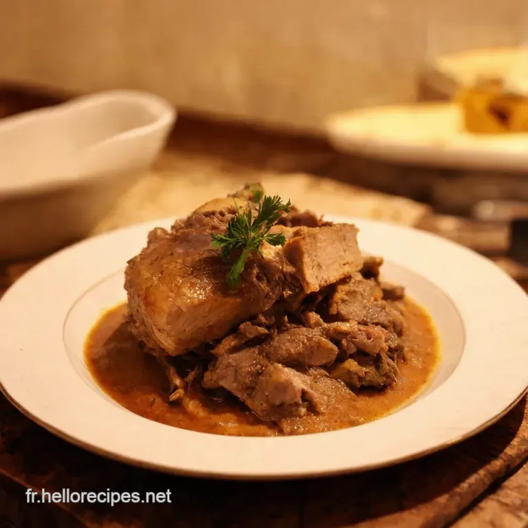 Veau Marengo La Victoire Dans Lassiette presentation